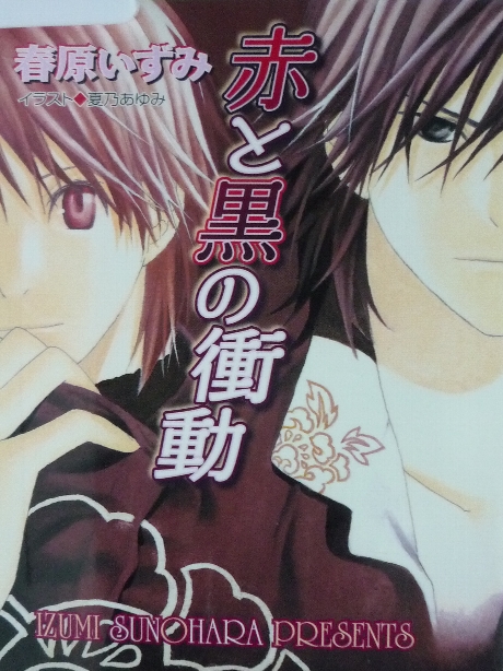 赤と黒の衝動　春原いずみ(著)